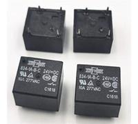 BGWKIMXEP 10 Pezzi Relè 100% Originale 834-1A-BC-12VDC 834-1A-BC-5VDC 834-1A-BC-24VDC 834 1A BC 24V 834-1A-BC 5V 24V 12V 4PINS 10A(5VDC)