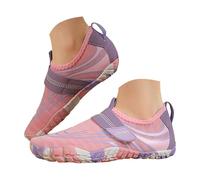 bgyujn Scarpe da acqua per bambini, per attività all'aperto, spiaggia, nuoto, snorkeling, suola morbida, antiscivolo, delicate sulla pelle, a cinque dita, da 3 a 13 anni, comode scarpe per il tempo