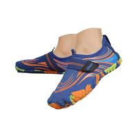 bgyujn Scarpe da acqua per bambini, per attività all'aperto, spiaggia, nuoto, snorkeling, suola morbida, antiscivolo, delicate sulla pelle, a cinque dita, da 3 a 13 anni, comode scarpe per il tempo