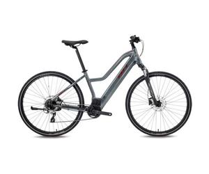 Bh atom jet bicicletta ibrida elettrica shimano acera 8s 500 wh 700 mm grigio plata