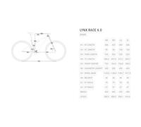 Bici BH Lynx Race 6.0 2026 NERO ROSSO L