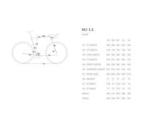 Bicicletta BH RS1 5.0 Planck Light 2026 ROSSO XS