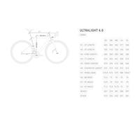 Bicicletta BH Ultralight 6.0 Burgos - BH Replica 2026 BIANCO XL