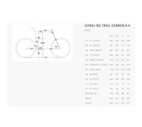 Bicicletta elettrica BH iLYNX+ NX Trail Carbon 8.6 2027 GRANO L