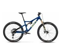 Bh bikes lynx trail carbon 9 5 full suspension mtb shimano xt 12s 29 blue yellow 2022