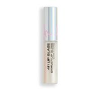 bh Cosmetics - Bh Los Angeles 411 Lip Glaze Shimmer Gloss Papped Lucidalabbra 7 ml Bianco unisex