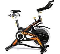 BH Fitness Duke ELECTRONICO H920E Indoor Bike - A Frizione - Volano da 20 kg - Monitor LCD - Sellino in Gel
