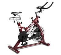 BH Fitness SB1.4 H9158 Bici da Allenamento Indoor a Frizione con Manubrio tipo Triathlon, Rossa