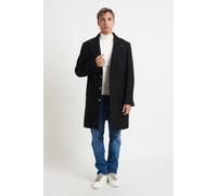 bharnaba Cappotto Uomo Monopetto con Bottoni in Metallo e Petto a Lancia asti mcp720 - Nero / 56