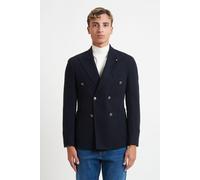 BHARNABA Giacca Uomo Doppiopetto Sfoderata Rever a Lancia e Tasche a Toppa MODELLO GKS107 - Blu / 56