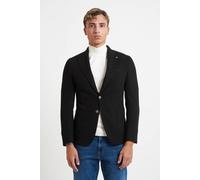 BHARNABA Giacca Uomo Monopetto Sfoderata Rever a Lancia e Tasche a Toppa MODELLO GKS 101 - Nero / 46