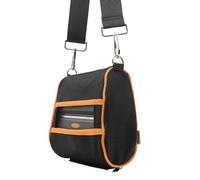 BHAVYAKTI Custodia da trasporto per stampante Zebra ZQ520 ZQ521, fondina a tracolla per stampante per etichette ZQ520 ZQ521, arancione