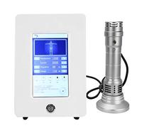 BHDK Macchina per terapia ad onde d'urto portatile, massaggiatore per alleviare il dolore con 7 teste di massaggio, per uso domestico