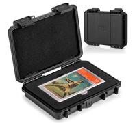 Bheddi Valigetta Carte Gradate, Scatola Portaoggetti per Cartes Compatibile con Portacarte PSA CSG, Trading Card Holder Box per Carte Sportive, Top Loader e One Touch (XS)