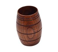 BHFZIAP Boccale da birra tradizionale versatile tazza da tè per bevande calde succhi caffè L senza manico, marrone