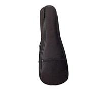 BHFZIAP Borsa per ukulele imbottita con tasche spallacci regolabili Oxford impermeabile, Nero , 21inch, come descrizione