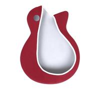 BHFZIAP Copertura protettiva per chitarra elettrica Accessori per chitarra folk rossa, Rosso, 44cmx33cmx5.5cm, come descrizione
