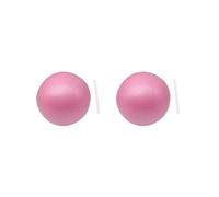 BHFZIAP Set di 2 piccole palline da pilates per bambini, 15,2 cm, palla da yoga per stretching, casa, palestra, rosa, 15 cm