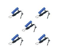 BHFZIAP Set di 5 cordini di sicurezza per immersioni subacquee e sport acquatici, 30 x 7,5 cm, colore: blu