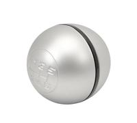 BHGMGEBLV Pomelli leva cambio auto Per Alfa Per Romeo Per Giulietta 2010-2018 Pomello Leva Cambio Specifico Argentato/nero A 6 Velocità 6930550 Testa Leva Stick Shifter Head(Silvery)