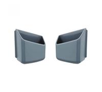 BHGMGEBLV Scatola Occhiali da Sole Auto per 2 Pezzi di Occhiali da Sole Universali Auto Organizer Telefono Portaocchiali Scatole Portaoggetti Tasche Custodia Occhialis Car(Gray)