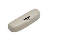 BHGMGEBLV Scatola Occhiali da Sole Auto per A4 B8 B9 per A3 8V per Q3 per Q5 per Q7 2013-2017 Portaocchiali da Sole Accessori per Auto Custodia Occhialis Car(Beige)