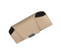 BHGMGEBLV Scatola Occhiali da Sole Auto per Auto Custodia Occhiali Aletta Parasole Accessori per da Sole Magnetici Clip Portatile Custodia Occhialis Car(Silver)