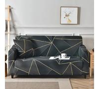 BHGRTSQ Copridivano 1 Pezzo per Soggiorno Copridivano Elasticizzato Lavabile - Morbido copridivano in Poliestere Morbido Antiscivolo Protezione per mobili per Animali Domestici(Size:3 Seater,Color:A)