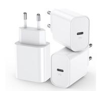 BHHB 3-Pack 30W Caricatore i-Phone, Caricabatterie USB C
