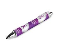 BHHJKK Alzheimer'sAwareness Month Penna a sfera retrattile Penna a sfera a inchiostro nero Penne a sfera Regali per studenti Forniture di cancelleria per ufficio