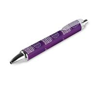 BHHJKK Alzheimer'sAwareness Month Penna a sfera retrattile Penna a sfera a inchiostro nero Penne a sfera Regali per studenti Forniture di cancelleria per ufficio