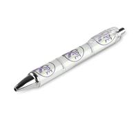 BHHJKK Alzheimer'sAwareness Month Penna a sfera retrattile Penna a sfera a inchiostro nero Penne a sfera Regali per studenti Forniture di cancelleria per ufficio