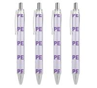 BHHJKK Alzheimer'sAwareness Month Penna a sfera retrattile Penna a sfera a inchiostro nero Penne a sfera Regali per studenti Forniture di cancelleria per ufficio