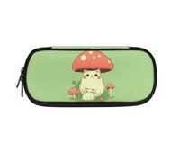 BHHJKK Astuccio a forma di gatto per bambini 4-6/6-8 carino astuccio bianco per la scuola portapenne astuccio organizer grande capacità, Gatto Fungo, Taglia unica, Astucci per matite