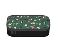 BHHJKK Astuccio con motivo sushi, grande capacità, astuccio carino per articoli di cancelleria per donne, uomini e adulti, Come nella foto, Taglia unica, Astucci per matite