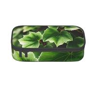BHHJKK Astuccio grande capiente con stampa di alberi di edera e fiori di edera, per articoli da ufficio, Come nella foto, Taglia unica, Astucci per matite