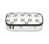 BHHJKK Astuccio grande capiente con stampa di stelle orientali e stelle, per cancelleria da ufficio, Come nella foto, Taglia unica, Astucci per matite