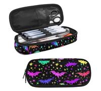 BHHJKK Astuccio per matite a forma di rottweiler, per bambini, per scuola, ufficio, cancelleria, con scomparti con cerniera, Mazza, Taglia unica, Astucci per matite