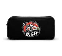 BHHJKK Astuccio per matite con cibo giapponese sushi, astuccio divertente per matite ad alta capacità, organizer portatile per penne, Come nella foto, Taglia unica, Astucci per matite