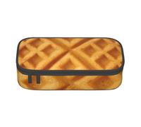 BHHJKK Astuccio per matite con motivo a nido d'ape, grande capacità, astuccio per trucchi, forniture per ufficio, cancelleria, astuccio con cerniera, Come nella foto, Taglia unica, Astucci per matite