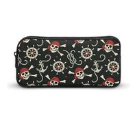 BHHJKK Astuccio per matite giallo softball nero, grande astuccio per cancelleria, scatola organizer per matite con cerniera, borsa portatile per trucco per ufficio e viaggio, Stile(279), Taglia unica,