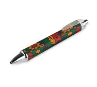 BHHJKK Black History Month 2023 - Penna a sfera a punta fine (0,5 mm), retrattile, liscia, inchiostro gel, 1 pezzo