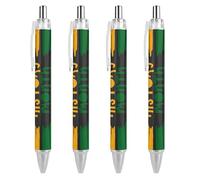 BHHJKK Black History Month 2023 - Penna a sfera a punta fine (0,5 mm), retrattile, liscia, inchiostro gel, 1 pezzo