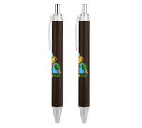 BHHJKK Black History Month 2023 - Penna a sfera a punta fine (0,5 mm), retrattile, liscia, inchiostro gel, 1 pezzo
