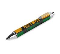 BHHJKK Black History Month 2023 - Penna a sfera a punta fine (0,5 mm), retrattile, liscia, inchiostro gel, 1 pezzo