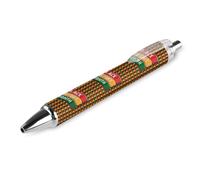 BHHJKK Black History Month 2023 - Penne a sfera a punta fine (0,5 mm), retrattili, con inchiostro gel, 4 pezzi