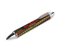 BHHJKK Black History Month 2023 - Penne a sfera a punta fine (0,5 mm), retrattili, con inchiostro gel, 4 pezzi