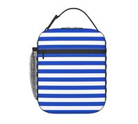 BHHJKK Borsa termica per il pranzo con bandiera dell'Honduras strappata, borsa termica per il pranzo, riutilizzabile, con tasca laterale e maniglia con fibbia, per lavoro, ufficio, picnic, viaggi