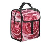 BHHJKK Borsa termica per il pranzo con stampa di cani che combattono la depressione, riutilizzabile, per uomini e donne, carina e a prova di perdite, grande spazio, borsa tote refrigerata per viaggi