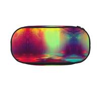 BHHJKK Dream - Astuccio in nylon con cerniera, per penne e matite, con stampa colorata, per pennelli da trucco, ufficio, uomini, donne e adulti, Come nella foto, Taglia unica, Astucci per matite